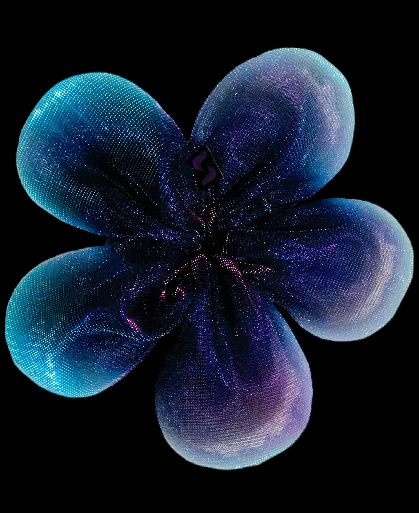 The Matrix Flower Scrunchie