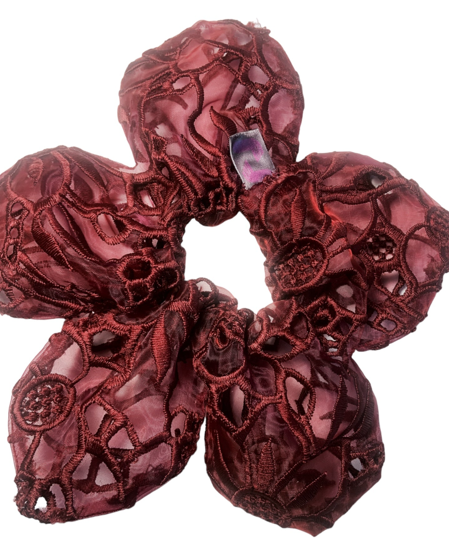 THE CRYSTAL FLOWER SCRUNCHIE